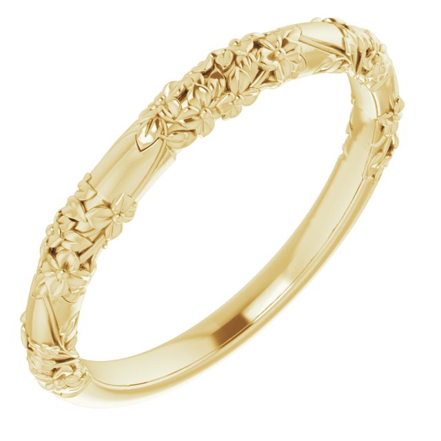 14k Yellow Matching Band