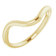14k Yellow Band For 5.2 Mm Round Ring