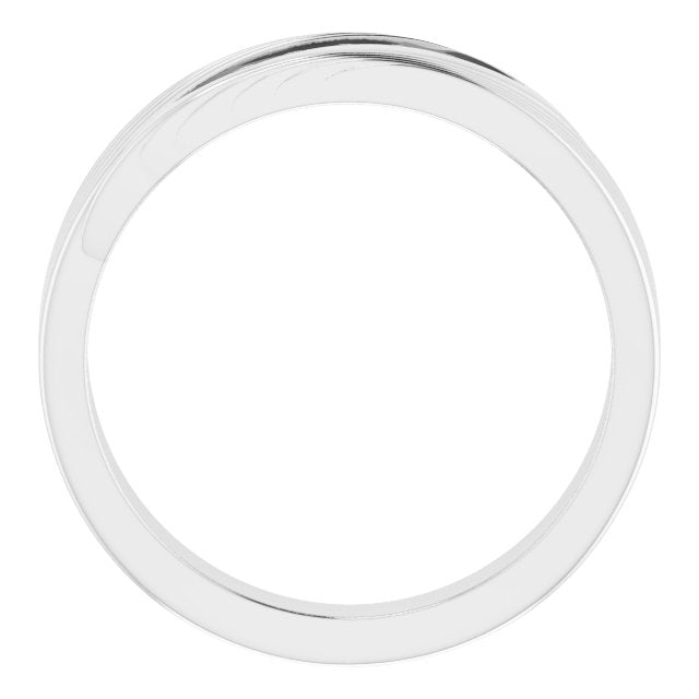 14K White 1/6 CTW Natural Diamond Ring