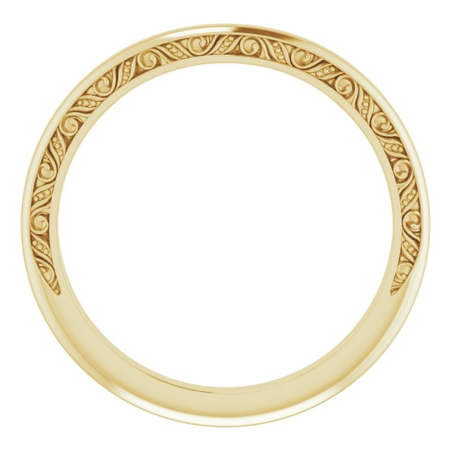 Matching Band Matching Sculptural Band