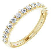 14K Yellow 3/8 CTW Diamond Band