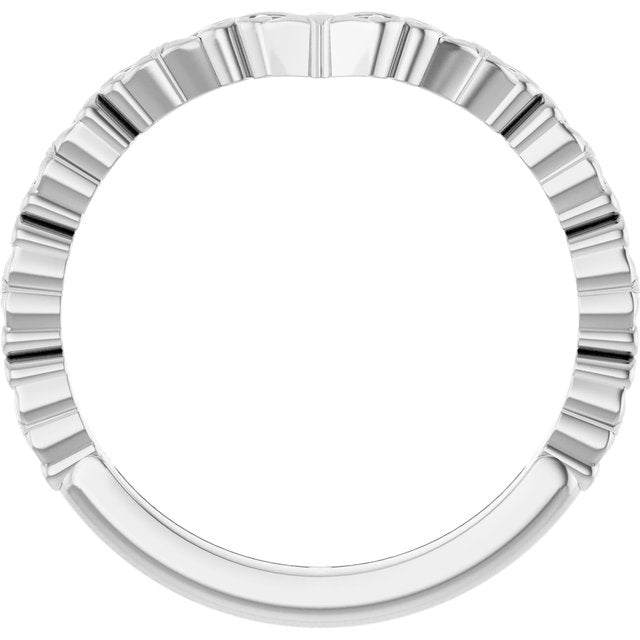 Sterling Silver Vintage-Inspired 'V' Ring