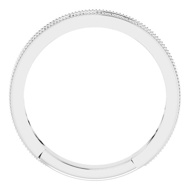 Sterling Silver Geometric Stackable Ring