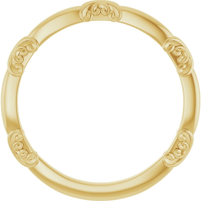 14k Yellow Matching Band