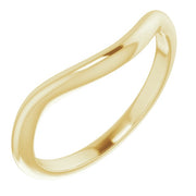 18K Yellow 9 x 7 mm Oval Band