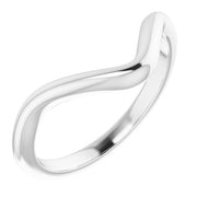 14k White 12 X 6 Mm Marquise Band