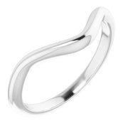 14K White 9 x 4.5 mm Marquise Band