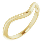 14K Yellow 8 x 4 mm Marquise Band