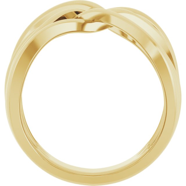 14k Yellow Freeform Ring