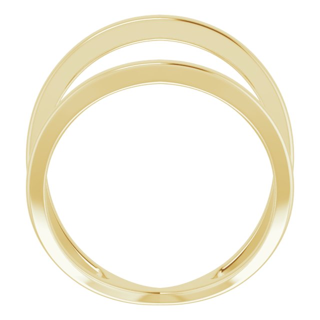 14k Yellow Freeform Ring
