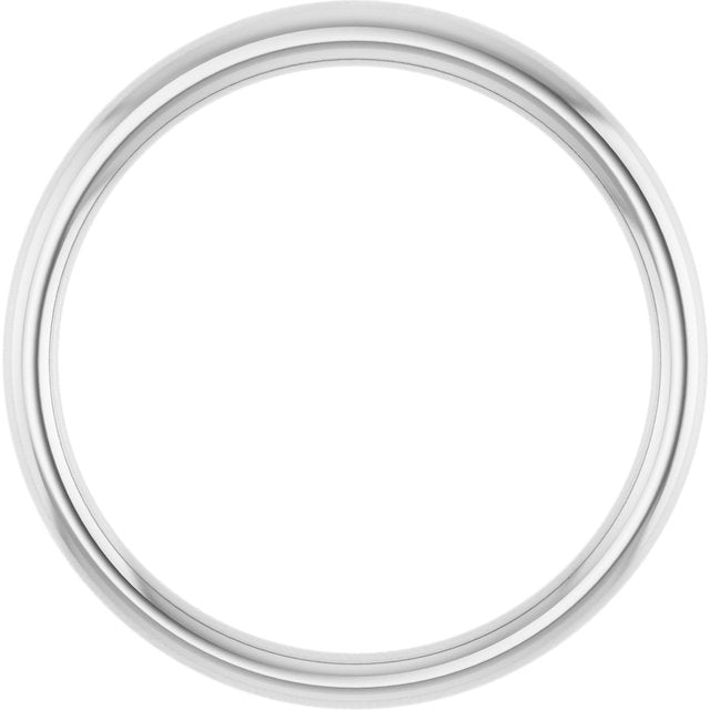 14k White Universal Band