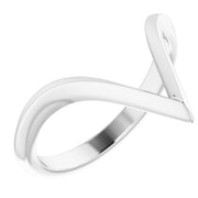 14K White Matching Band