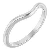 14k White Matching Band