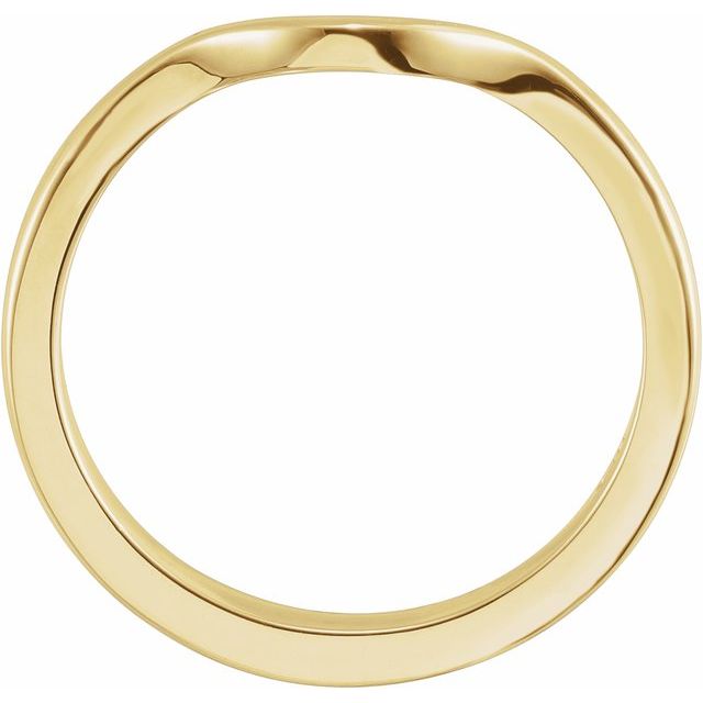 14K Yellow Matching Band