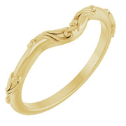14k Yellow Matching Band