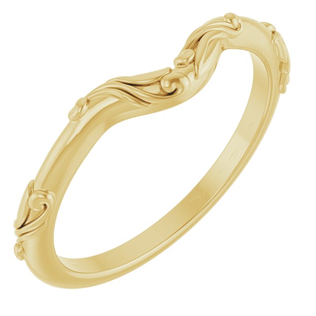 14k Yellow Matching Band