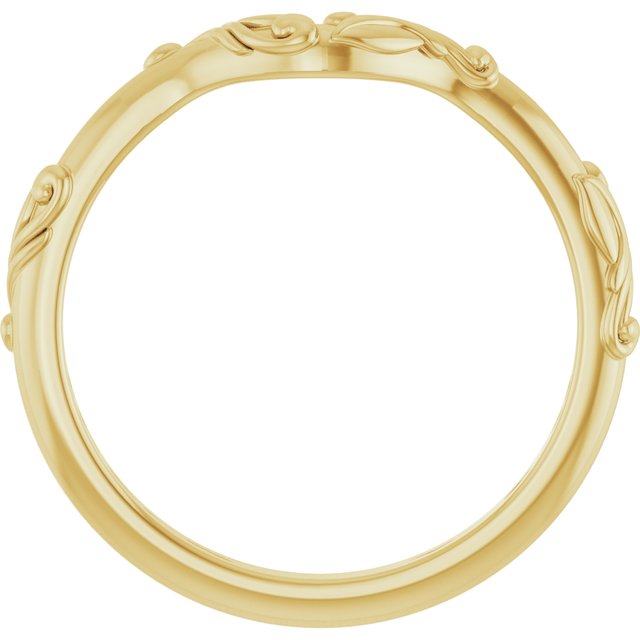14k Yellow Matching Band
