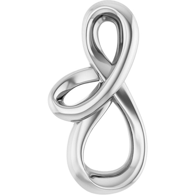 Sterling Silver Freeform 16-18' Necklace