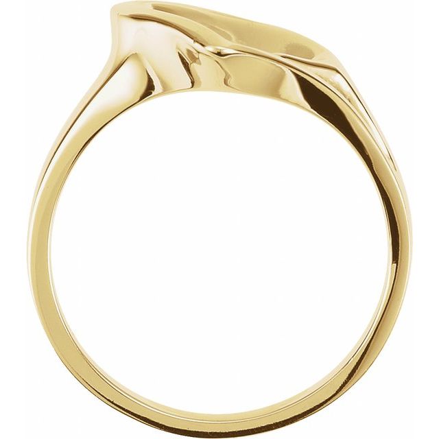 14k Yellow Freeform Ring