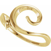 14K Yellow Freeform Ring