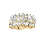 Diamond Fashion Pyramid Rings