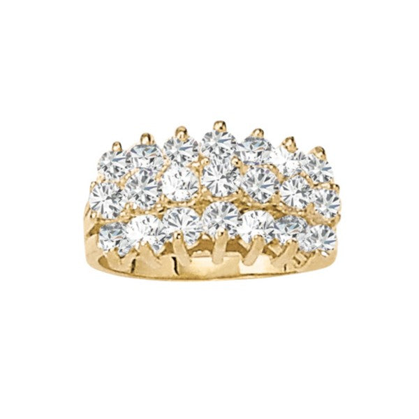 Diamond Fashion Pyramid Rings