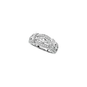 14K White 1/4 CTW Natural Diamond Ring