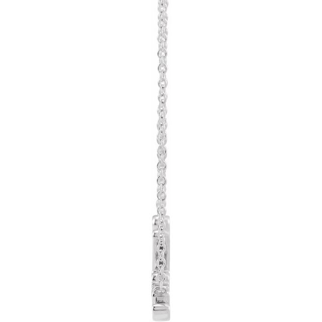 Sterling Silver Believe 16' Necklace