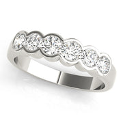 Wedding Bands Bezel Set