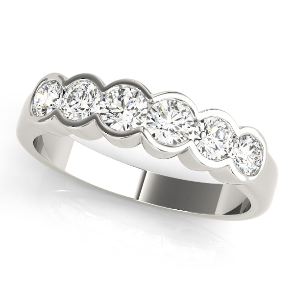 Wedding Bands Bezel Set