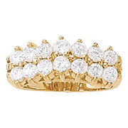 Diamond Fashion Pyramid Rings