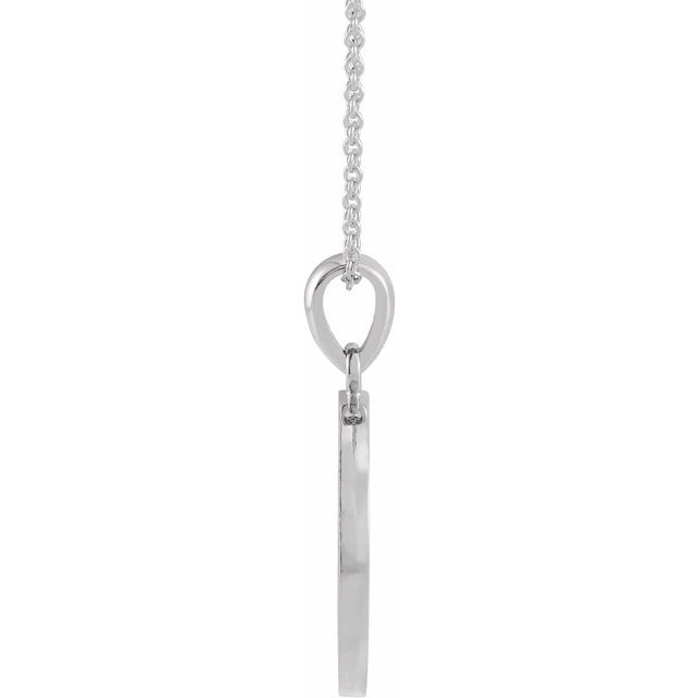 Sterling Silver Orthodox IC XC NIKA Medallion 16-18' Necklace