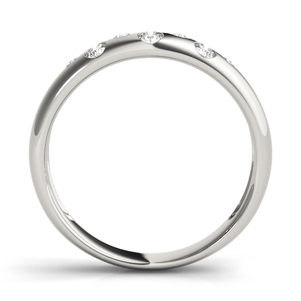 Wedding Bands Bezel Set