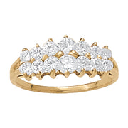 Diamond Fashion Pyramid Rings
