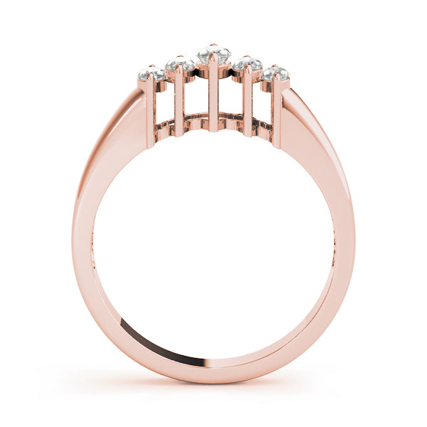 Wedding Bands Fancy Shape Marquise