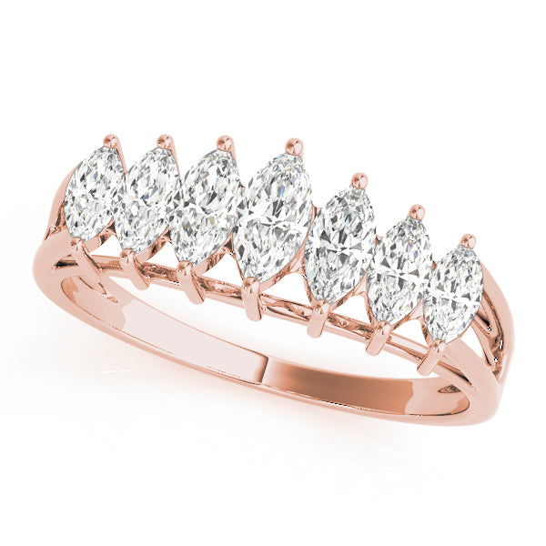 Wedding Bands Fancy Shape Marquise
