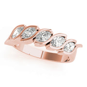 Wedding Bands Fancy Shape Marquise