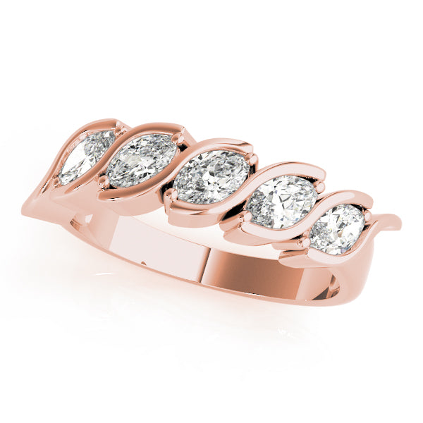 Wedding Bands Fancy Shape Marquise