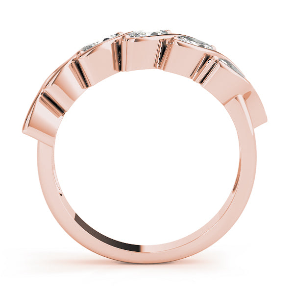 Wedding Bands Fancy Shape Marquise
