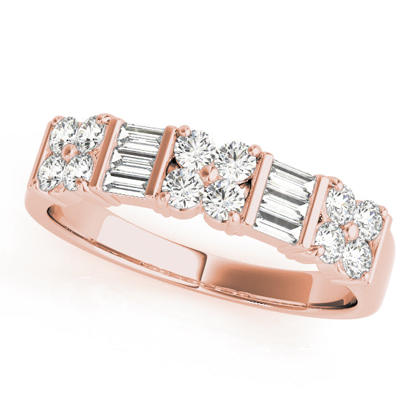 Wedding Bands Fancy Shape Baguette