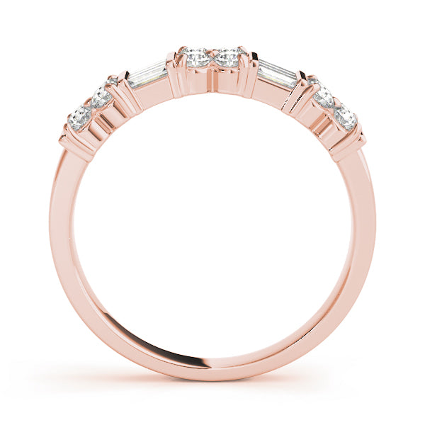 Wedding Bands Fancy Shape Baguette