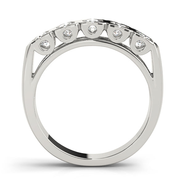 Wedding Bands Bezel Set