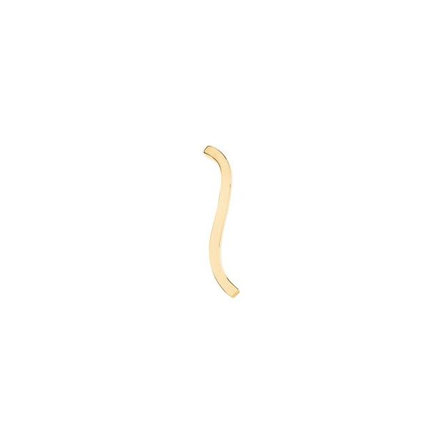 14k Yellow Freeform Slide Pendant