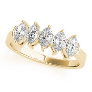 Wedding Bands Fancy Shape Marquise