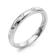 Wedding Bands Bezel Set