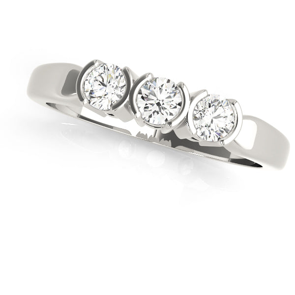 Wedding Bands Bezel Set