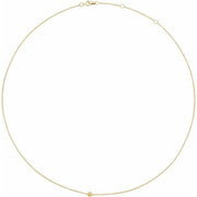 14K Yellow 4 mm Ball 16-18' Necklace