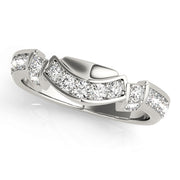Curved Diamond Band