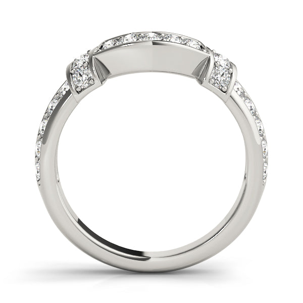 Curved Diamond Band