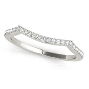 Curved Diamond Band
